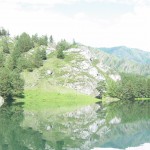 Une réserve d'eau en Altaï