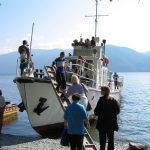 Embarquement sur le lac Teletskoe en Altaï