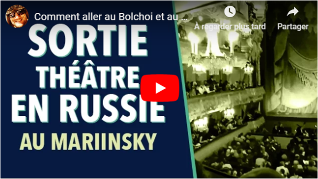 Comment aller au théâtre en Russie