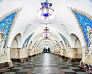 Station-Taganskaya-Métro-de-Moscou-